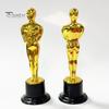 6 Adet Altın Ödül Kupası Heykelleri Etkinlikler Spor Oscar Benzeri Kupalar Kendin Yap İşaretlenebilir Taban Klasik Tasarım Tanıma Ödülleri