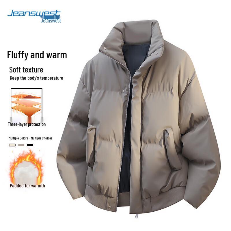 Jeanswest Men's Winter Padded Puffer Jacket
