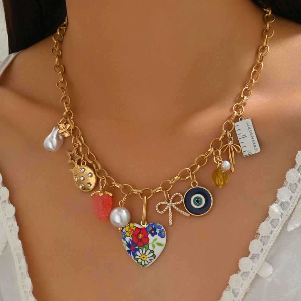 Long Necklace For Women, Versatile High,end Clavicle Chain Jewelry