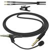 GEEKRIA Boom Microphone Headphone Cable 3.5mm Jack Replacement Cord with Boom Microphone 5.6 ft Compatible with Skullcandy Hesh 3 Crusher Evo Venue