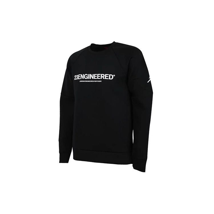 Jordan Air Cotton Warm Casual Sports Pullover Hoodie Men Tops Black BQ4643-010