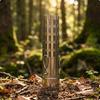 Chimney Pipe with Spark Arrestor Detachable Outdoor for Campers