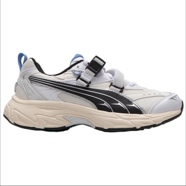 Puma Caven Unisex White Black 398330-01
