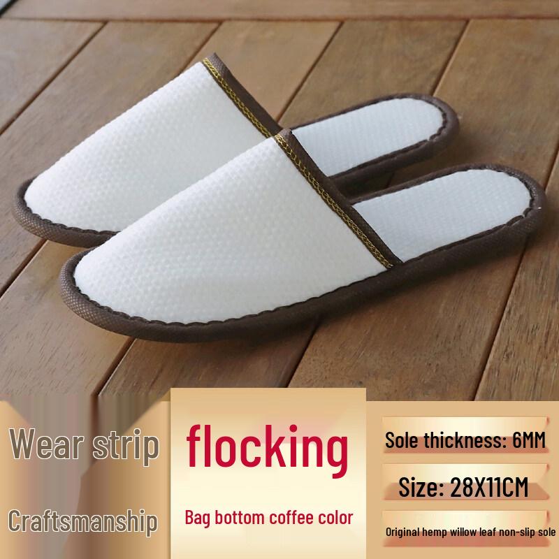 Disposable Hotel and Travel Slippers