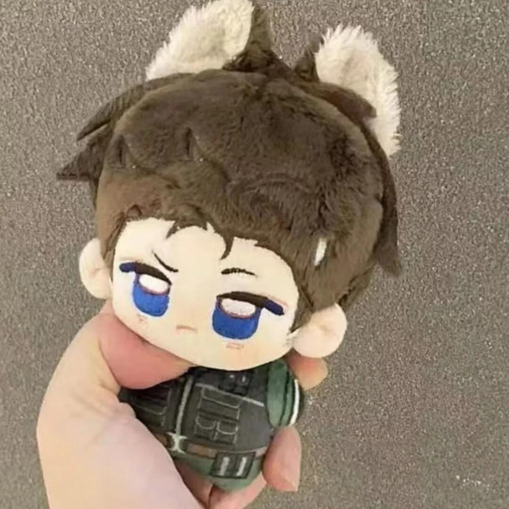 

Resident Albert Wesker Plush Doll Ear Pendant Chris Redfield Kennedy Stuffed Toys Keychain Fans Collect Holiday Party Gifts 10cm