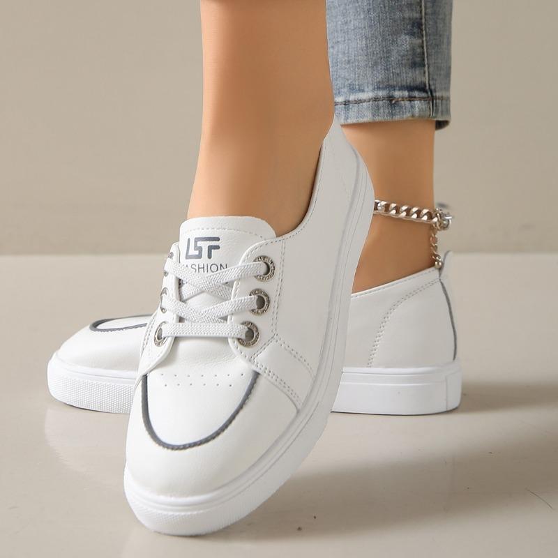 Модные кроссовки на низкой платформе — фото 4