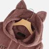 Women's Sweatshirt Hooded Loose Large Size Double Sided Velvet Long Sleeve Jacket