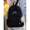 Schoolbag Bow School Bag Girls Japanese ins Style Simple College Student Backpack Lightweight Fashion High School Backpack Women