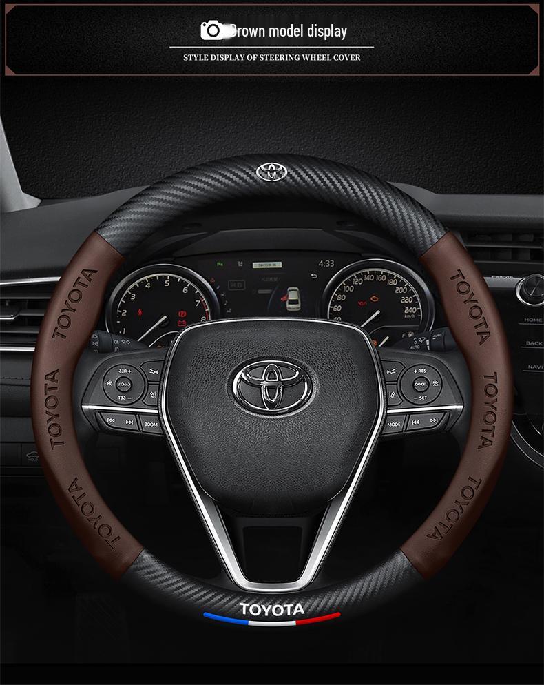 Toyota FJ/Land Cruiser 05-16 Carbon Fiber Steering Wheel Cover