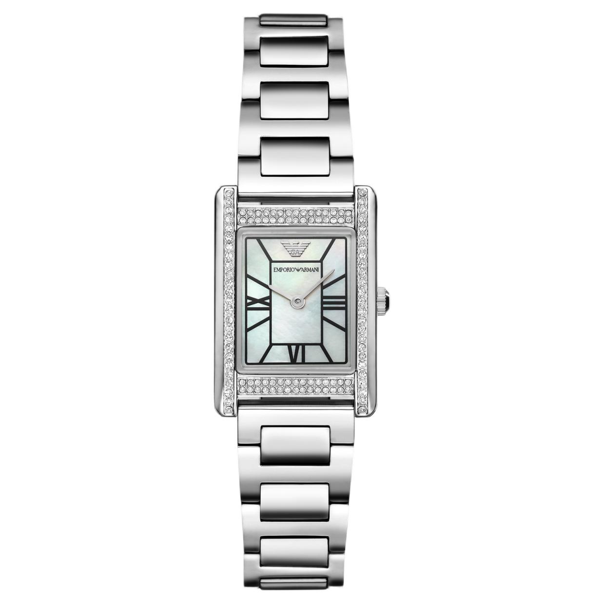 EMPORIO ARMANI Two Hand Stainless Steel Watch AR11625_NLP_NLC