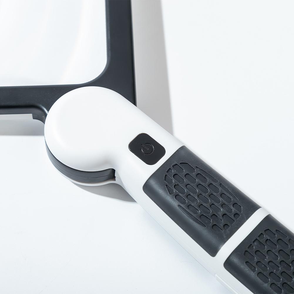 

Ручна лупа зі складаною ручкою для клею Складана лупа 2 режими яскравості для літніх людей для читання книг China Mainland