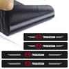 4Pcs Carbon Fiber Car Door Sill Protection 3D Sticker Car Accessories For Mazda 6 3 CX5 5 2 323 CX7 Demio Atenza Axela MX30 CX30 CX3 CX9 RX8 RX7