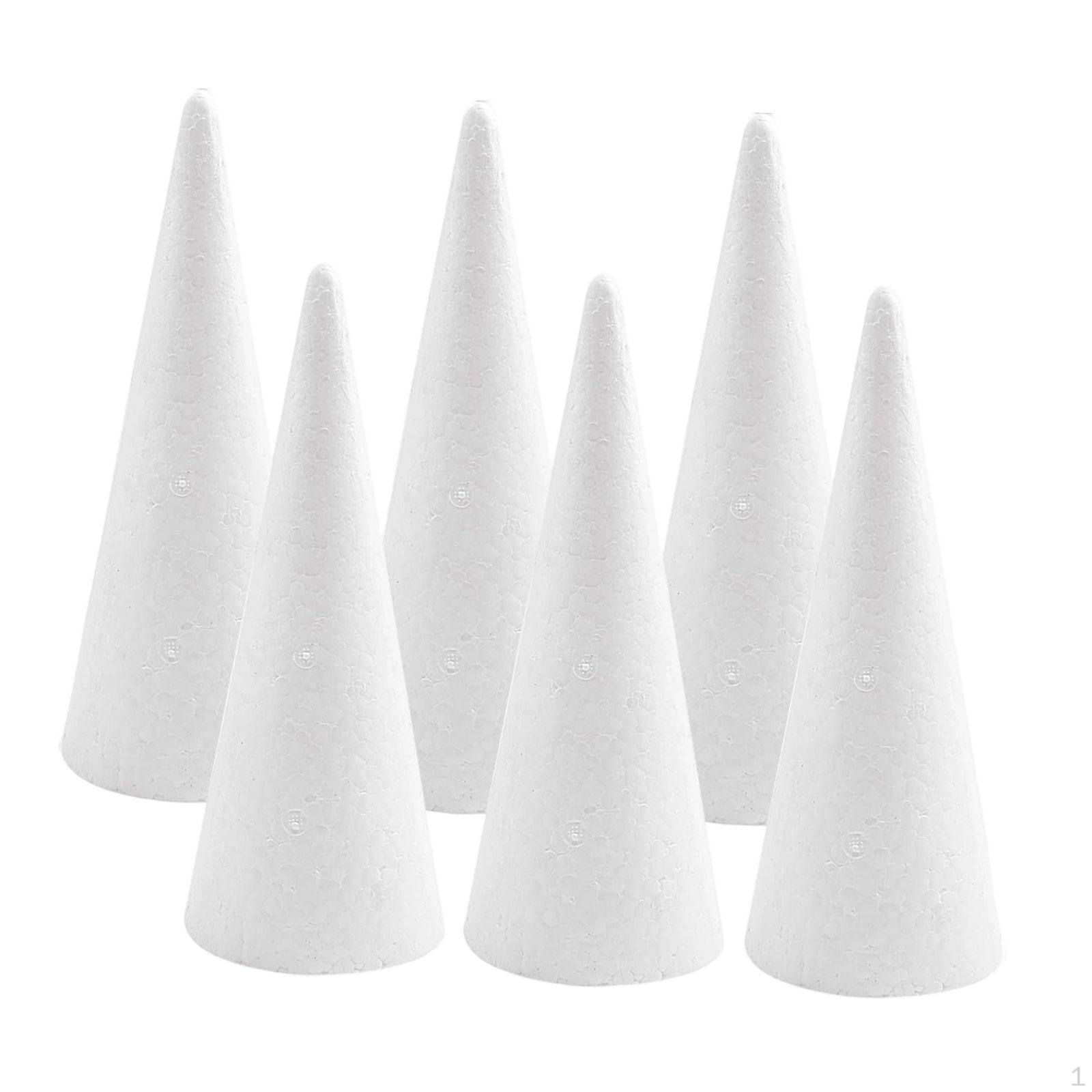 

Пенопластовые конусы Рождественские украшения для вечеринки Рождественские елки Настольное украшение Style A