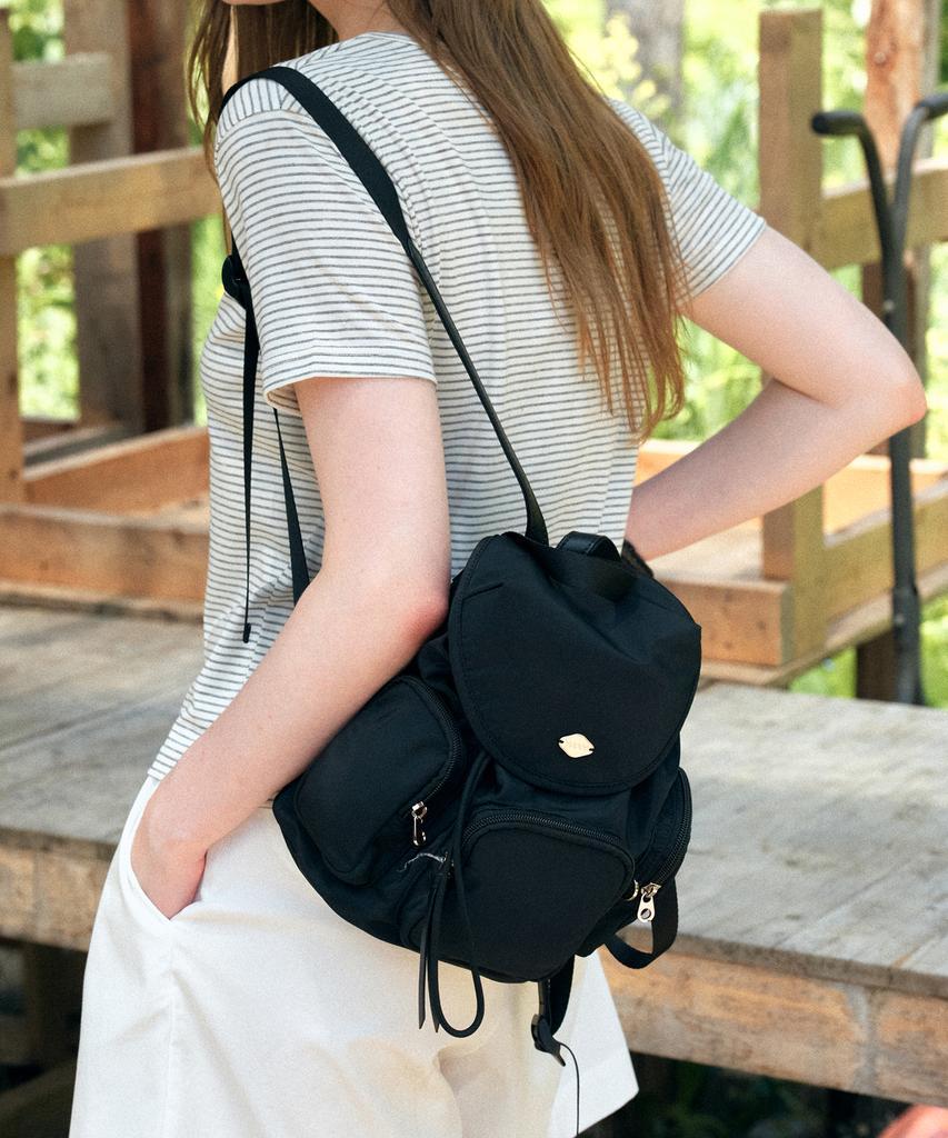 Yuppe Mini Pocket Backpack_Black