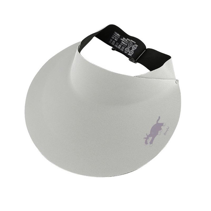 enlarged and widened sunscreen sunshade empty top hat summer outdoor beach hat UV protection large brim sunscreen hat