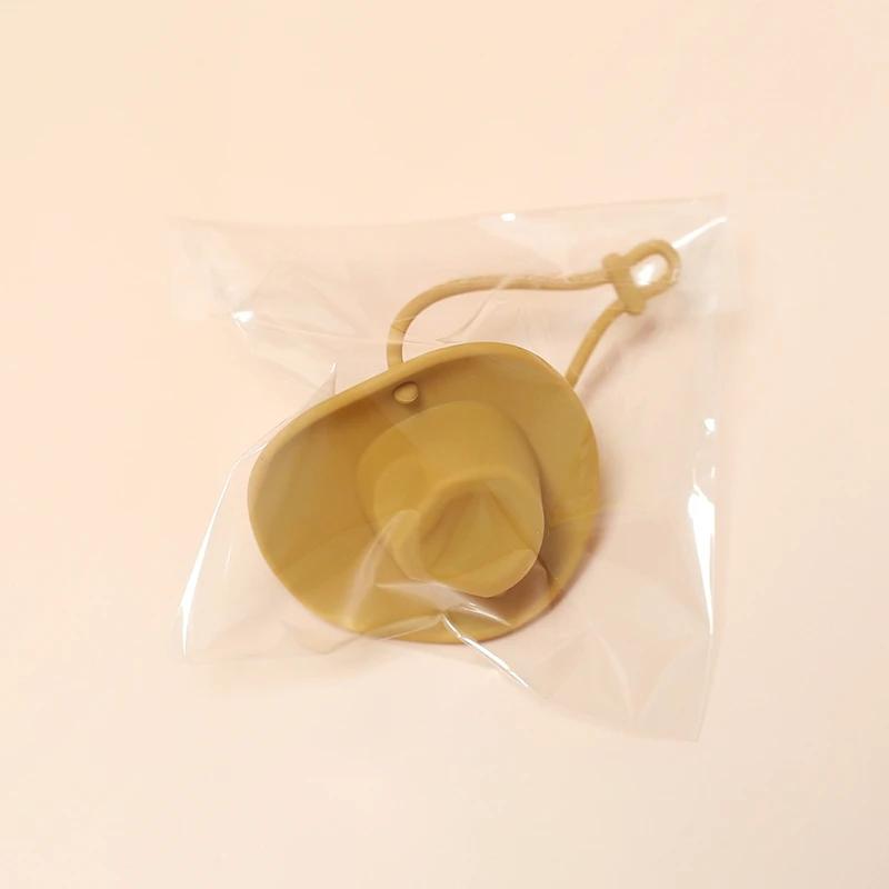 Creative Silicone Cowboy Hat Wine Cork Champagne Beer Bottle Stopper Beverage Leak-Proof Sealer Cap Plug Kitchen Bar Accessories