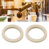 2Pcs 54mm Silicone Steam Ring Silicone Gasket for Breville 8 Series 870 878 880 860 840 Grouphead Gasket Replacement Part Beige