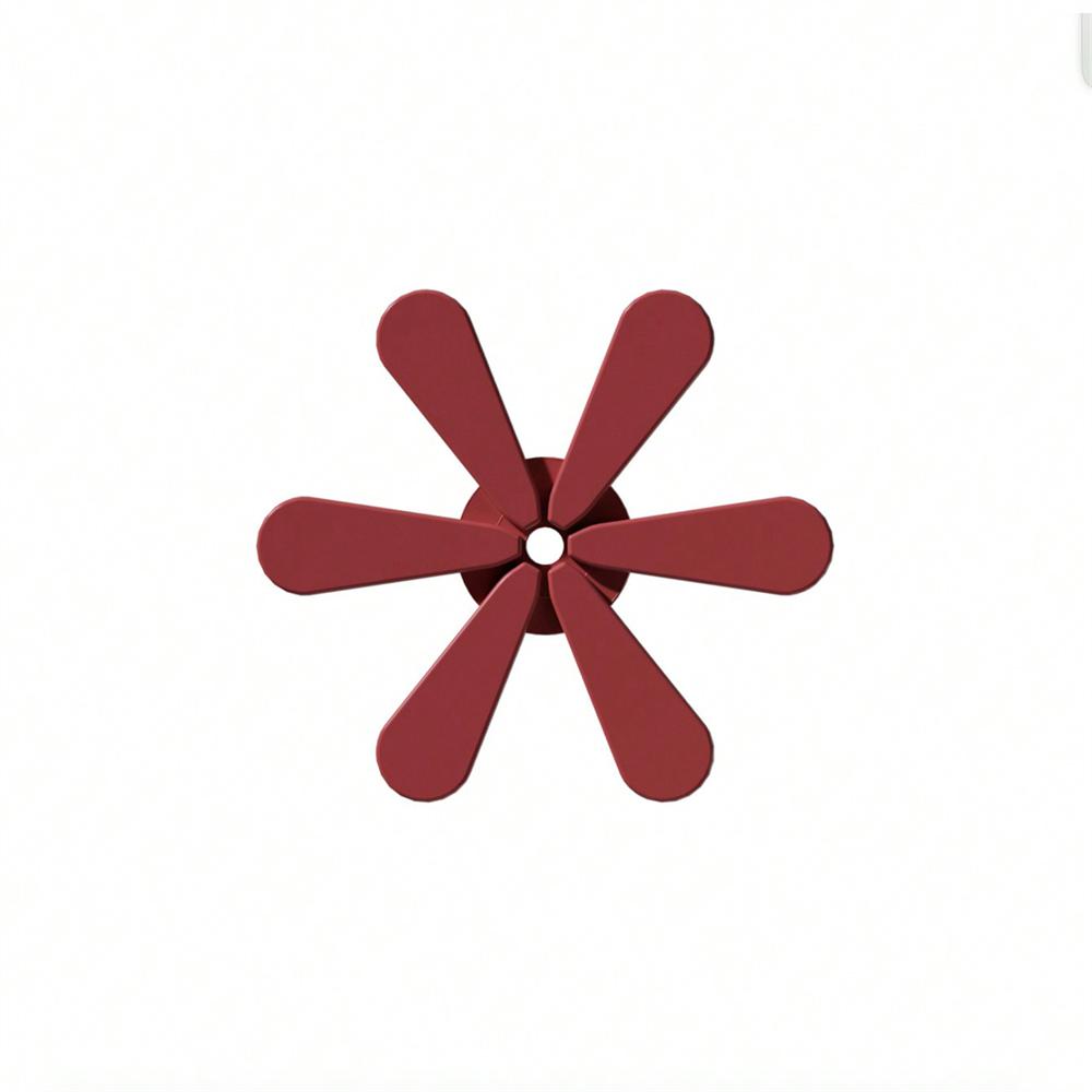 

1 шт. Термостойкие подставки под горячее, Силиконовая подставка под кастрюлю, Набор подставок под горячую посуду, Подставка для чайника 18x18cm&Flower красный