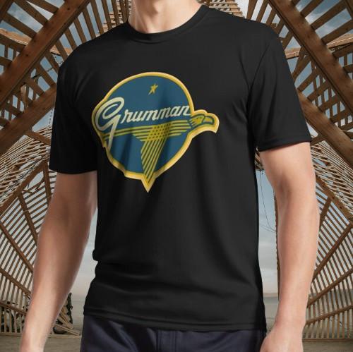

Grumman Aircraft Logo Active T-Shirt Funny Size S to 5XL 2XL