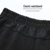 Pa Si Te Women's Tapered Elastic Waist Casual Pants