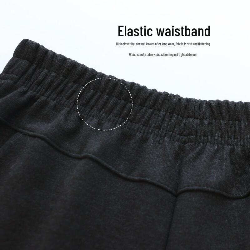 Pa Si Te Women's Tapered Elastic Waist Casual Pants