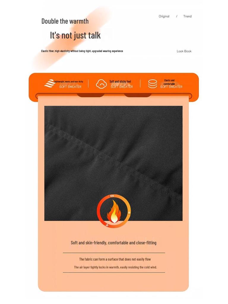 Men's Winter Stand Collar Thick Cotton Jacket - 2025 Fashionable, Warm, Casual Trendy Coat