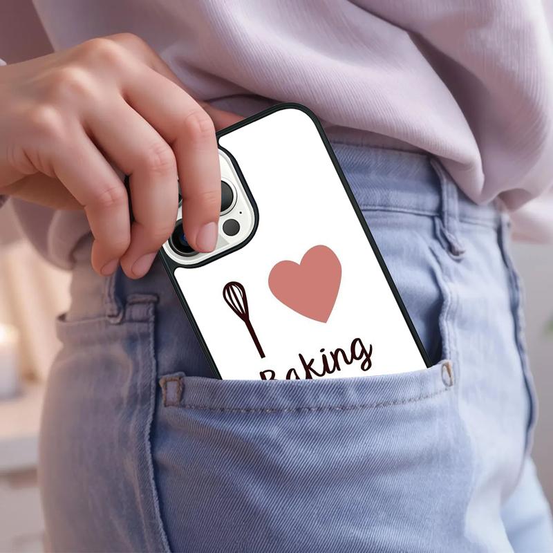 Baking Cooking Utensils Chef soft Phone Case For iPhone 17 Air 15 16e 14 13 Pro Max Coque 12 11 Pro Max PLUS cover
