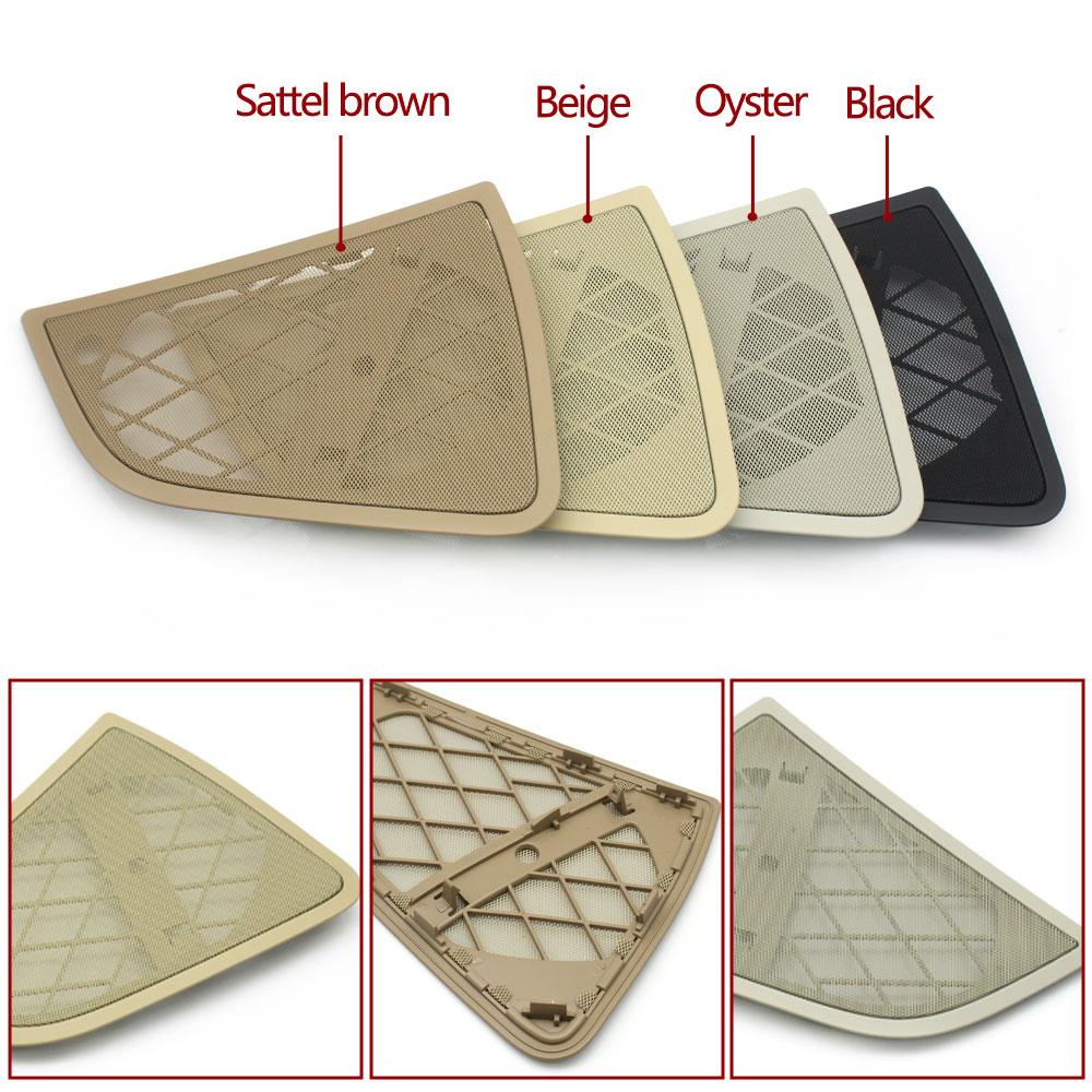 Car Front Rear Left Right Door Horn Loudspeaker Sound Audio Speaker Cover For BMW 7 Series F01 F02 F04 2009-2014 730i 740i 750i