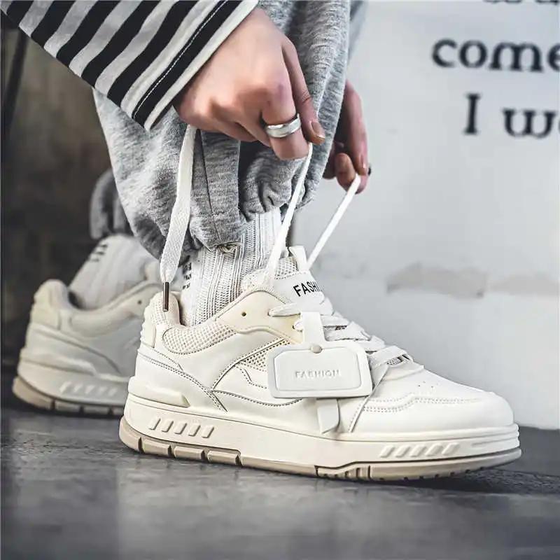 Outdoor Lace-up Shoes Men's Fashionable Woven Cool Sneakers Trainers For Men Sports Botasky Special Luxe Shors Lofers