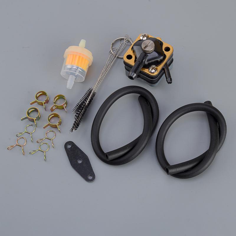 

391638 395091 397274 377927 388685 Fuel Pump Filter Gasket Brush Kit Fit for Johnson Evinrude 6hp 8hp 9.9hp 10hp 15hp 18hp
