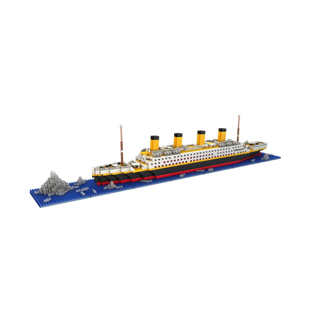 1860 Stück Titanic Form Modellbausteine Modell Konstruktionsset