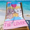 Cartoon Cute BoyKisser Towel Sports Quick Dry Travel Camping Gear Sandproof Soft Light Large Beach Towel