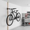 Fahrrad-Wandhalterung spart Bodenfläche Stabiles Fahrrad-Aufhängesystem für kleine Heimgaragenlagerung
