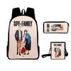 Rollenspiel Animation Zubehör Rucksack Schultasche Umhängetasche Federmäppchen Dreiteiliges Set