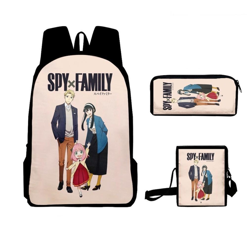 Rollenspiel Animation Zubehör Rucksack Schultasche Umhängetasche Federmäppchen Dreiteiliges Set