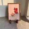 Solid Wood Desktop Picture Frame & Album Display Stand