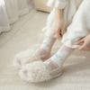 Womens Cute Fuzzy Socks Slipper Fluffier Cozy Imitation Mink Socks Thick Plush Warm Winter Home Soft Sleeping Stocking