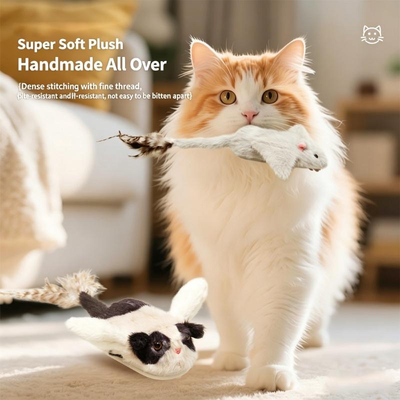 USB Rechargeable Toy That movements And squeals Like Real Animal For Continuous Fun