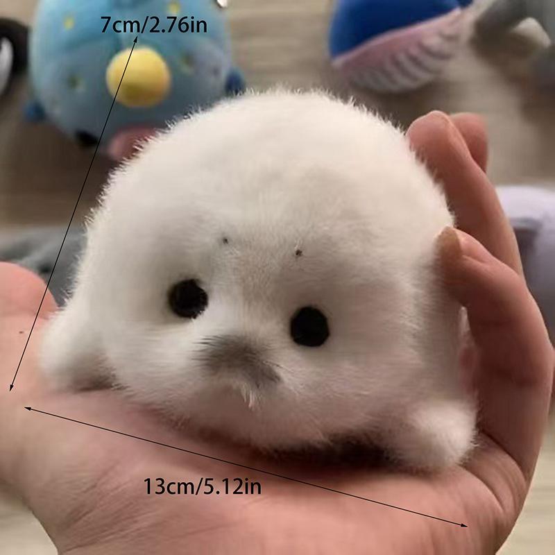 Cute Baby Seal Doll Plush Toy Pendant Simulation Ocean Toy Souvenir Seal Pendant Gift Doll Bag Pendant