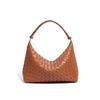 New Fashion Casual Hand Carry Women'S Bag, Hand-Woven Lunch Box Bag, Simple Premium Shoulder Armpit Bag