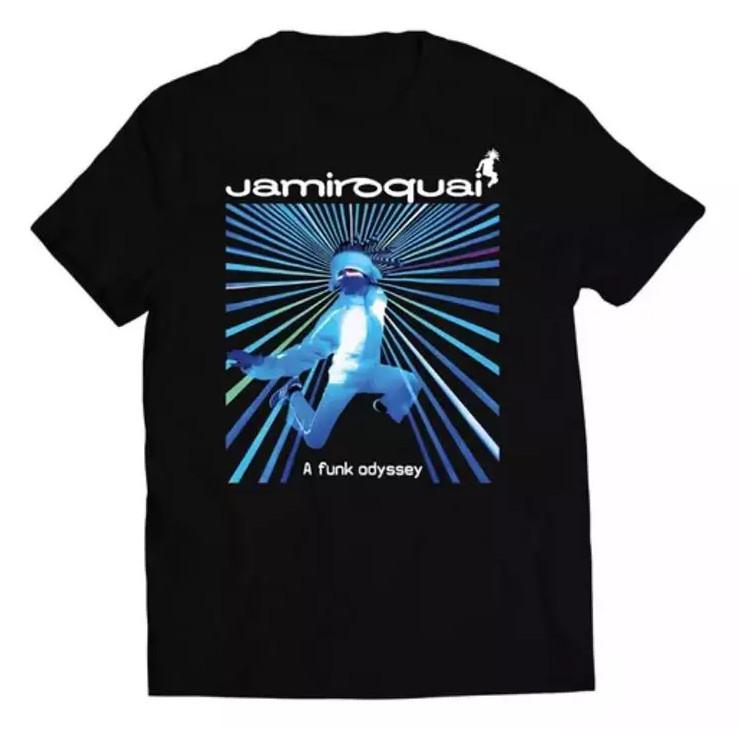 Jamiroquai A Funk Odyssey T-Shirt 100% Cotton Unisex Tee All Size S-4Xl Unisex T-Shirt