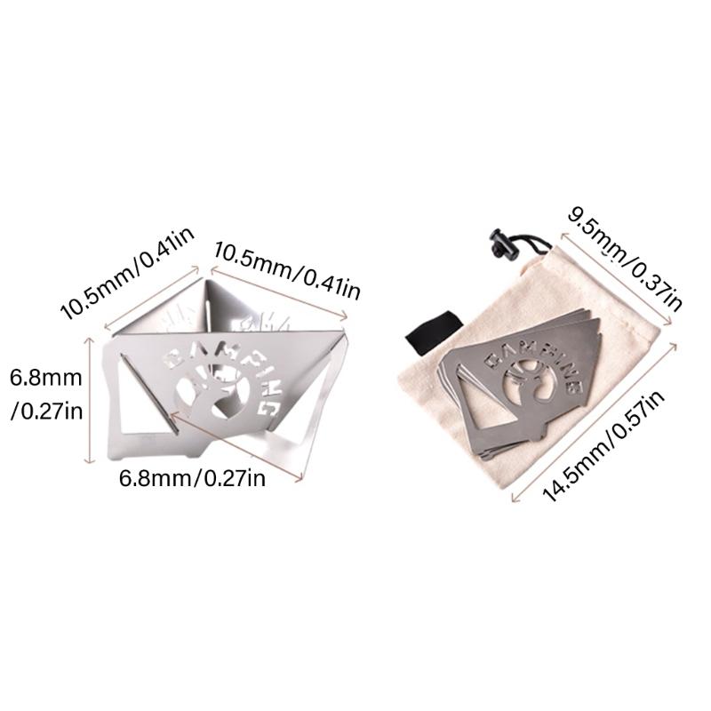 Coffee Hand Rinses Drips Filter Holder Portable Coffee Drips Stand Reusable Filter Cup Outdoor Travel Accessory Enduring