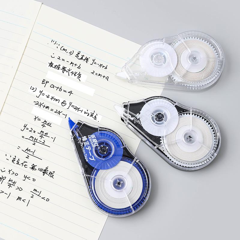 5 Pieces/set White Out Correction Tape Multiple Color Student Kawaii Error Correction Erasers Student School Stationery Supplies