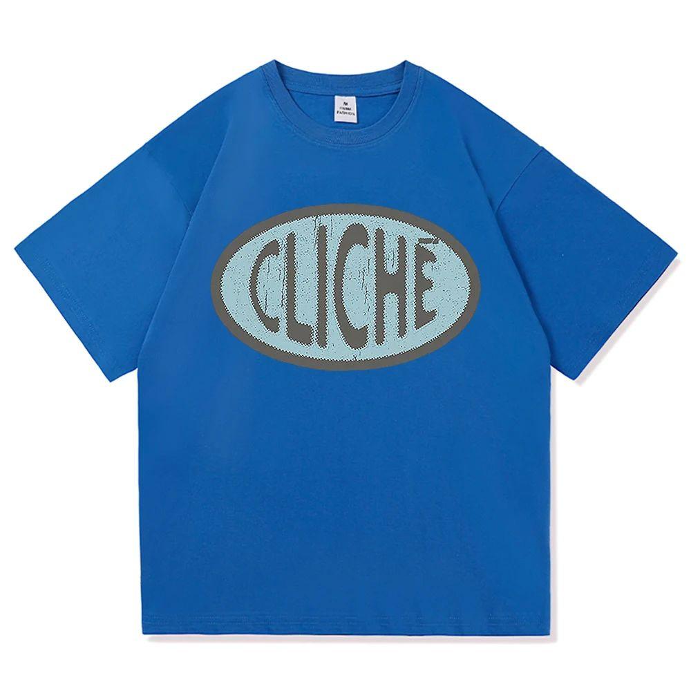 High Street Harajuku Clothing Mgk Lost Americana Album TShirt 2025 Song Cliche Retro High Quality Clothes Vintage Cotton TShirts