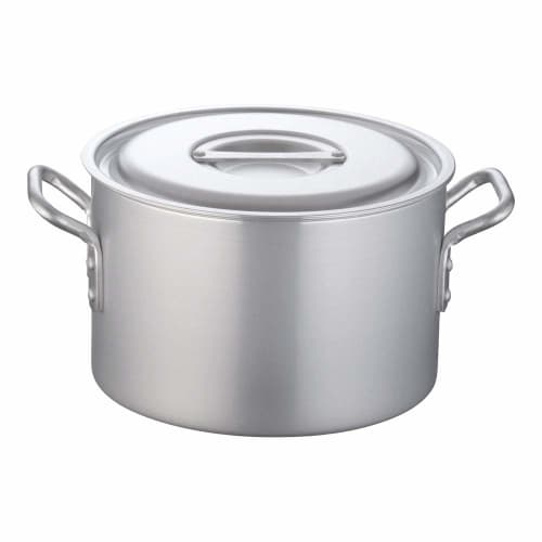Endo Shoji Commercial TKG Half-Crock Pot, 27cm (with Measuring Scale), Anodized Aluminum, Made In Korea, AHV6227