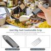 4Pcs Adaptive Utensils Stainless Steel Built Up Utensils for Adults Complete Weighted Utensils Set Nonslip Easy Grip Silverware