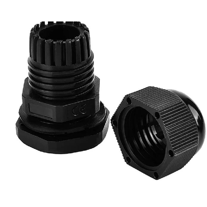 40 Pieces Of Plastic Waterproof Adjustable 3.5-13mm Cable Connectors PG7, PG9, PG11, PG13.5, PG16