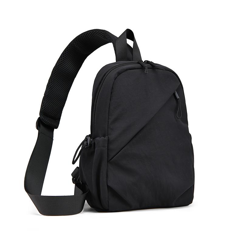 Outdoor Shoulder Bag Water-repellent Crossbody Bag Large Capacity Sports Chest Bag