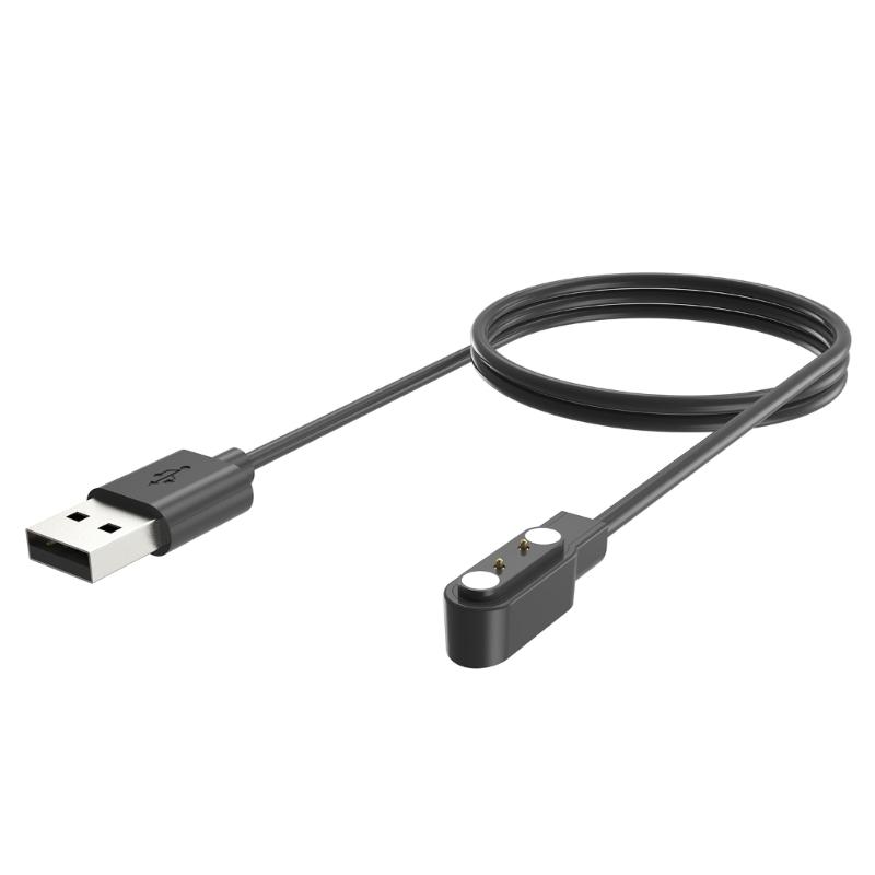 Smartwatch Magnetic Charger Dock Cord Bracket-Compatible for Solar Plus/LS16/RT3 USB Charging Cable Holder Power Adapter