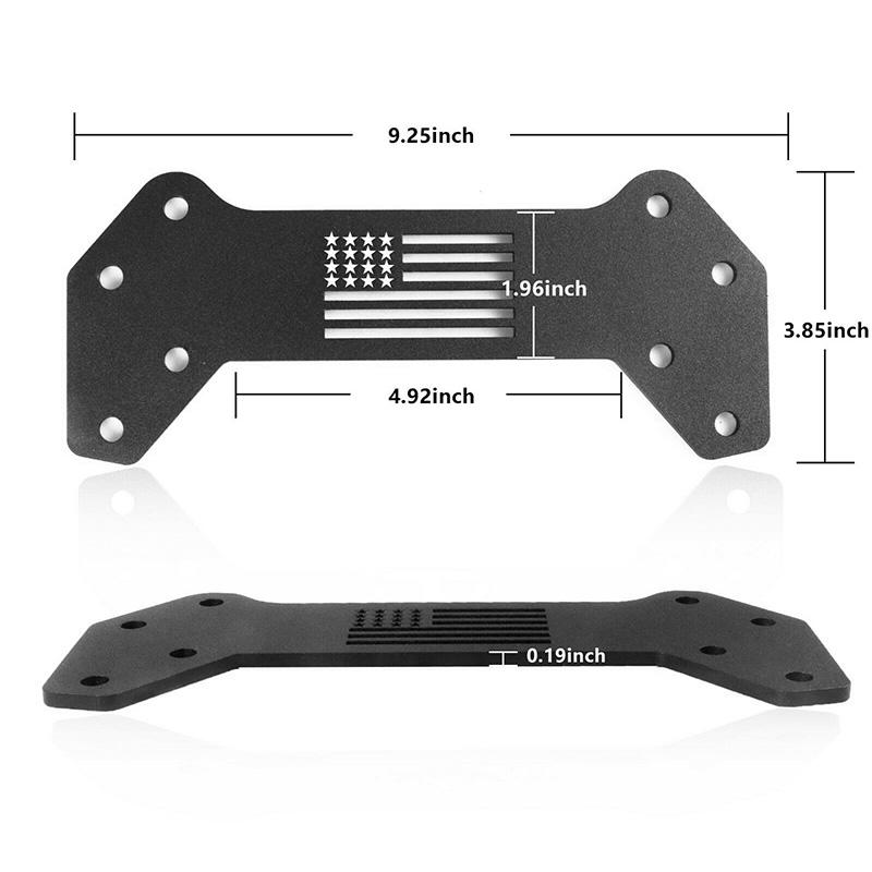New Auto 3rd Brake Light Holder Spare Tire High Brake Light Extension Mounting Bracket Fit For Ford Bronco 2024+ Car Accessories